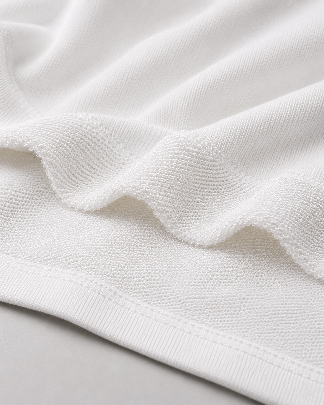 French Terry 300G Semioversize – Blanco