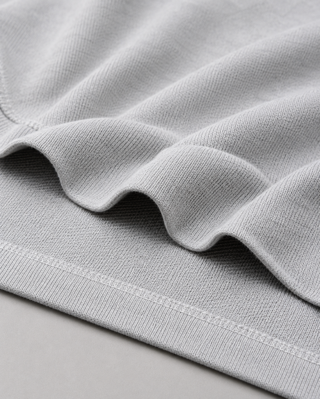 French Terry 300G Semioversize – Gris Perla