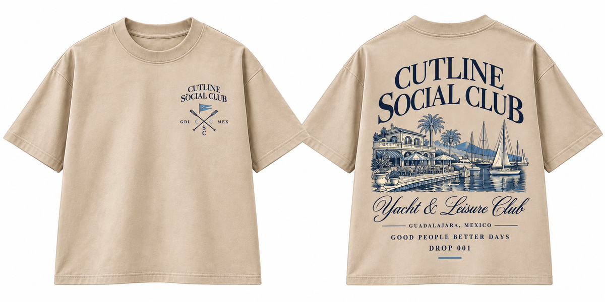 CUTLINE — Yacht & Leisure Club | DROP 001