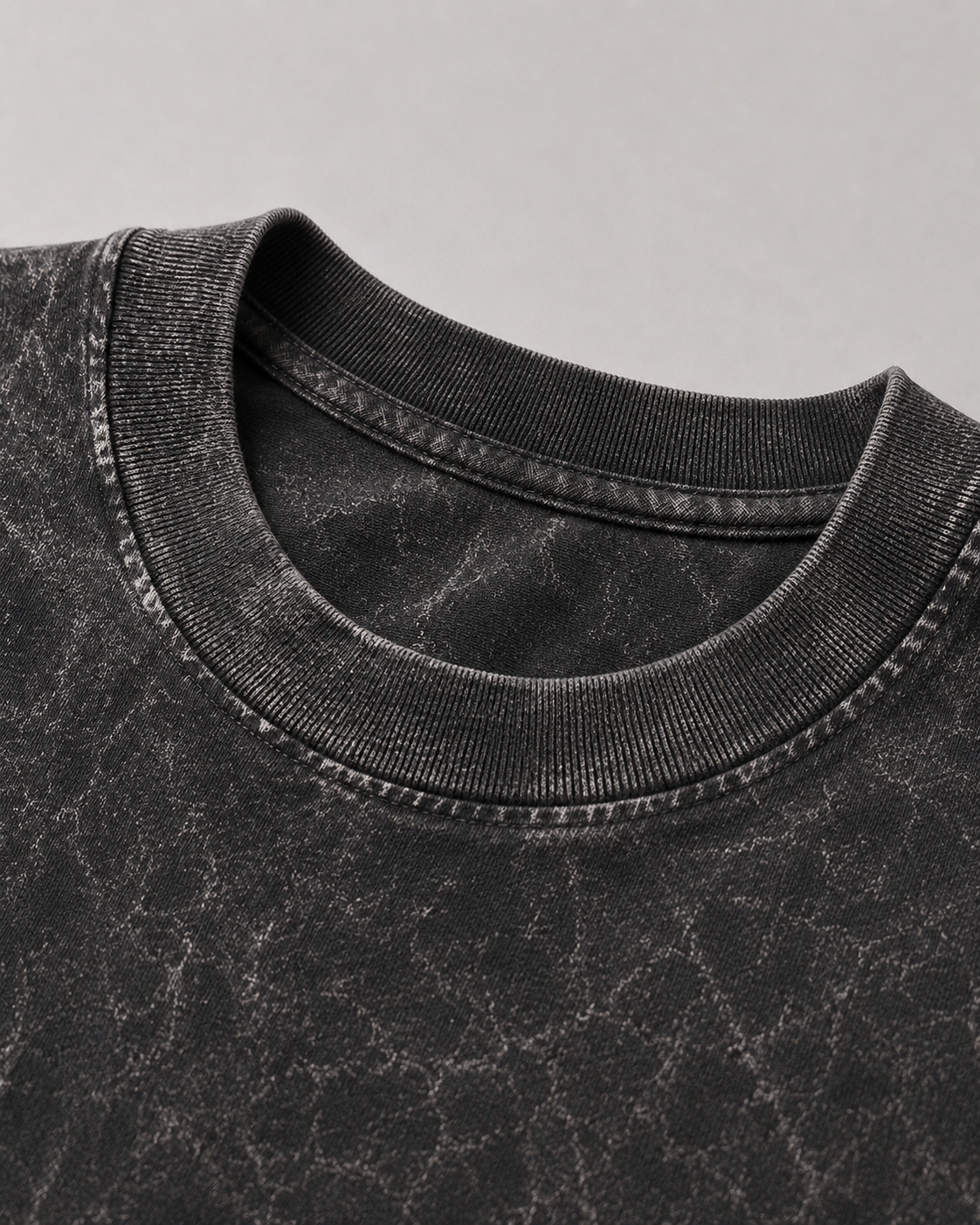 Acid Wash 250G Oversize / Negro