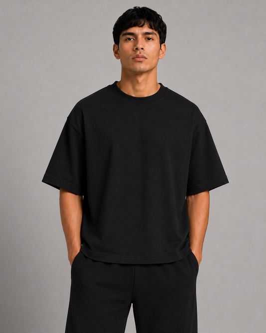 Boxy fit 250gr - Negro