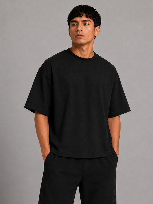 Boxy fit 250gr - Negro