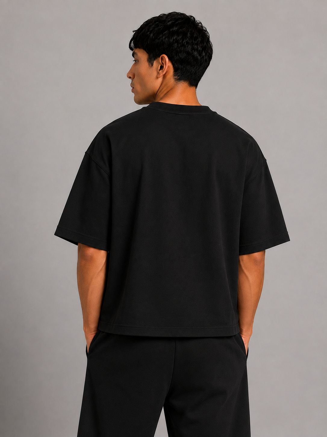 Boxy fit 250gr - Negro