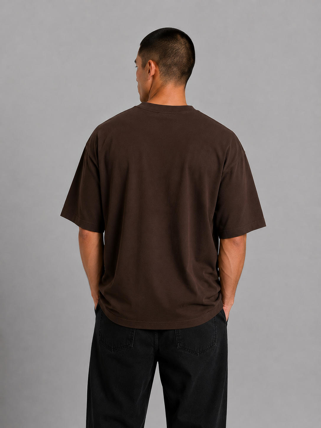 French Terry 300G Semioversize – Cafe