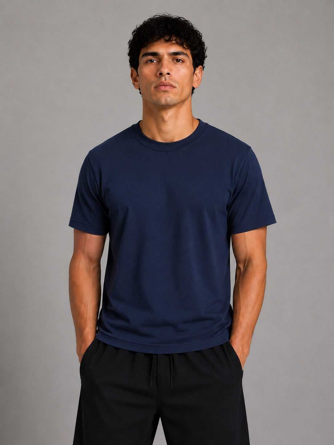 Regular Fit 180G - Azul Marino