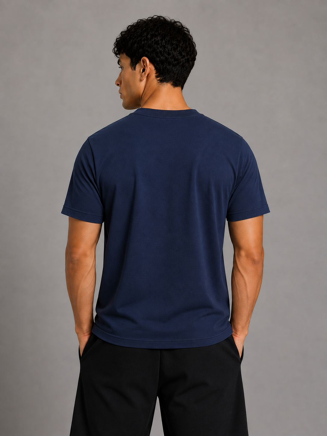 Regular Fit 180G - Azul Marino