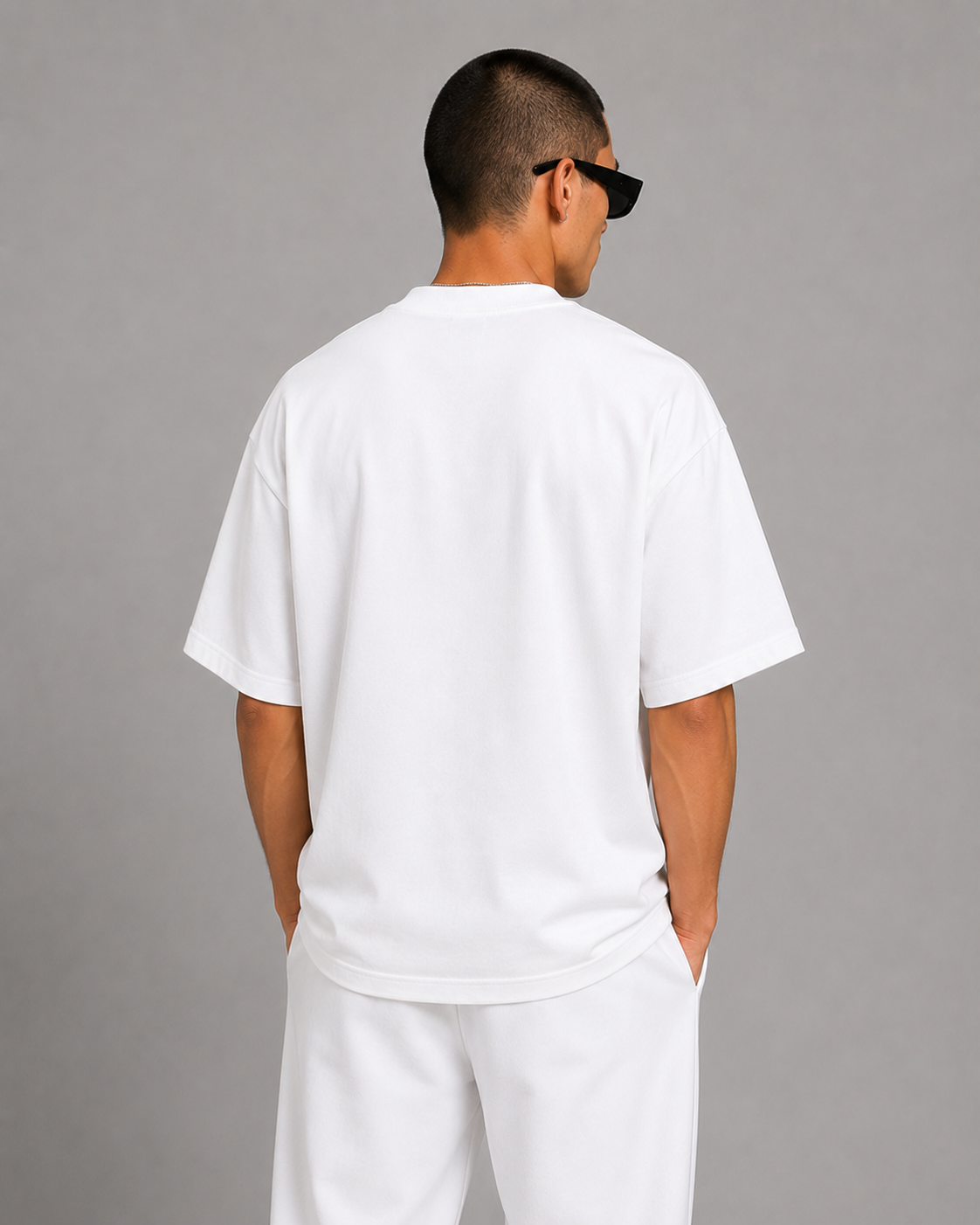 Luxe Cotton 305G Oversize – Blanco