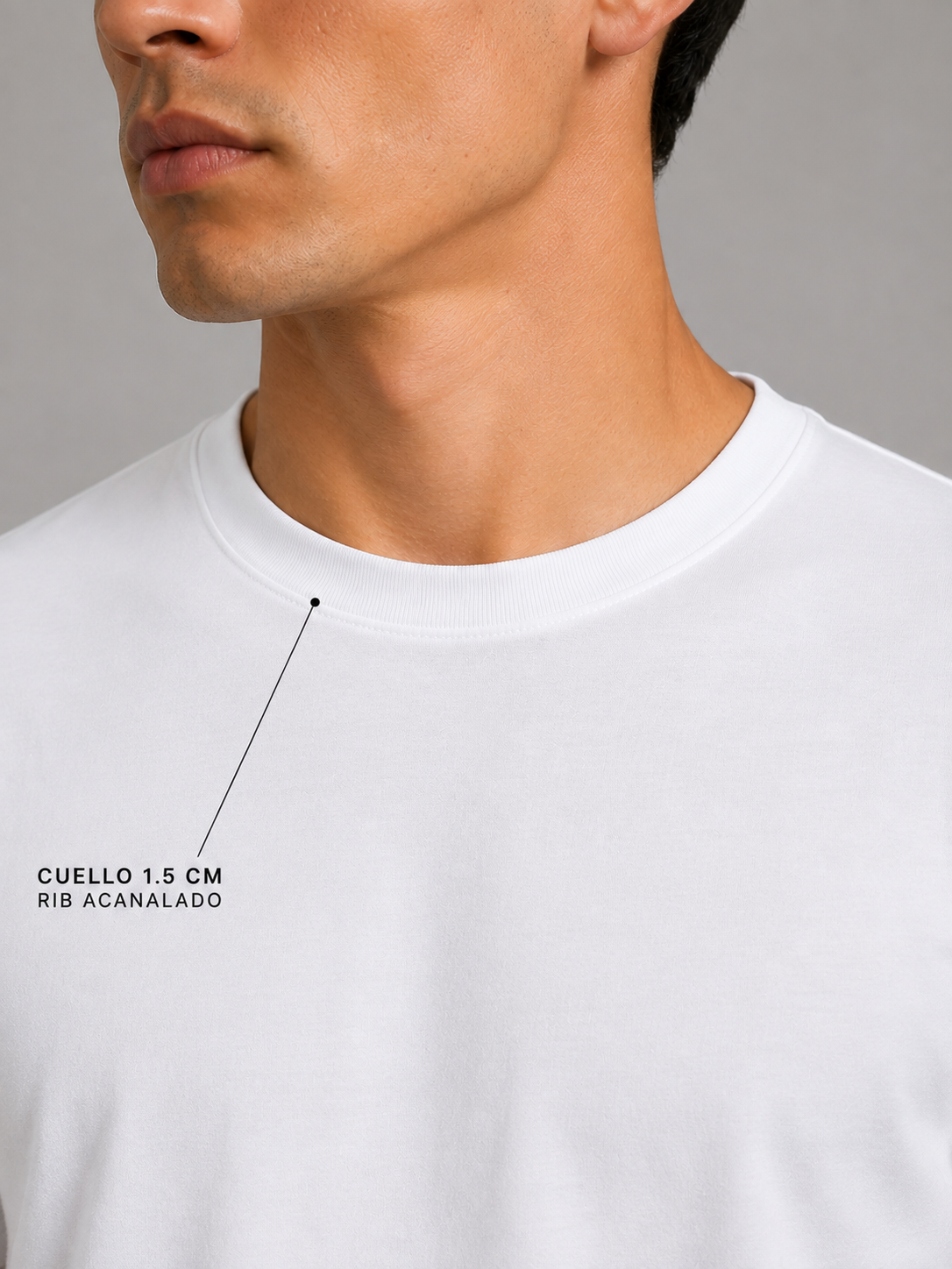 Regular fit 180G - Blanco