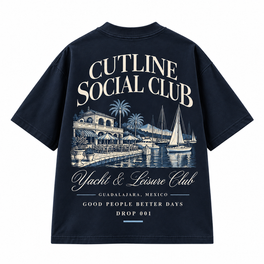 CUTLINE — Yacht & Leisure Club | DROP 001