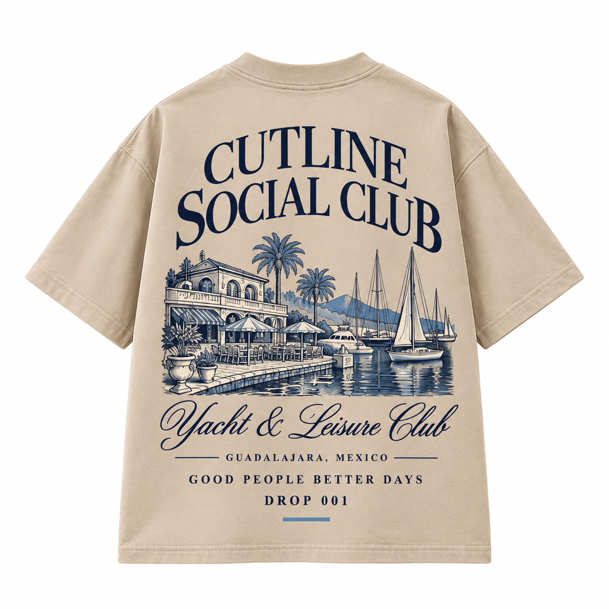 CUTLINE — Yacht & Leisure Club | DROP 001